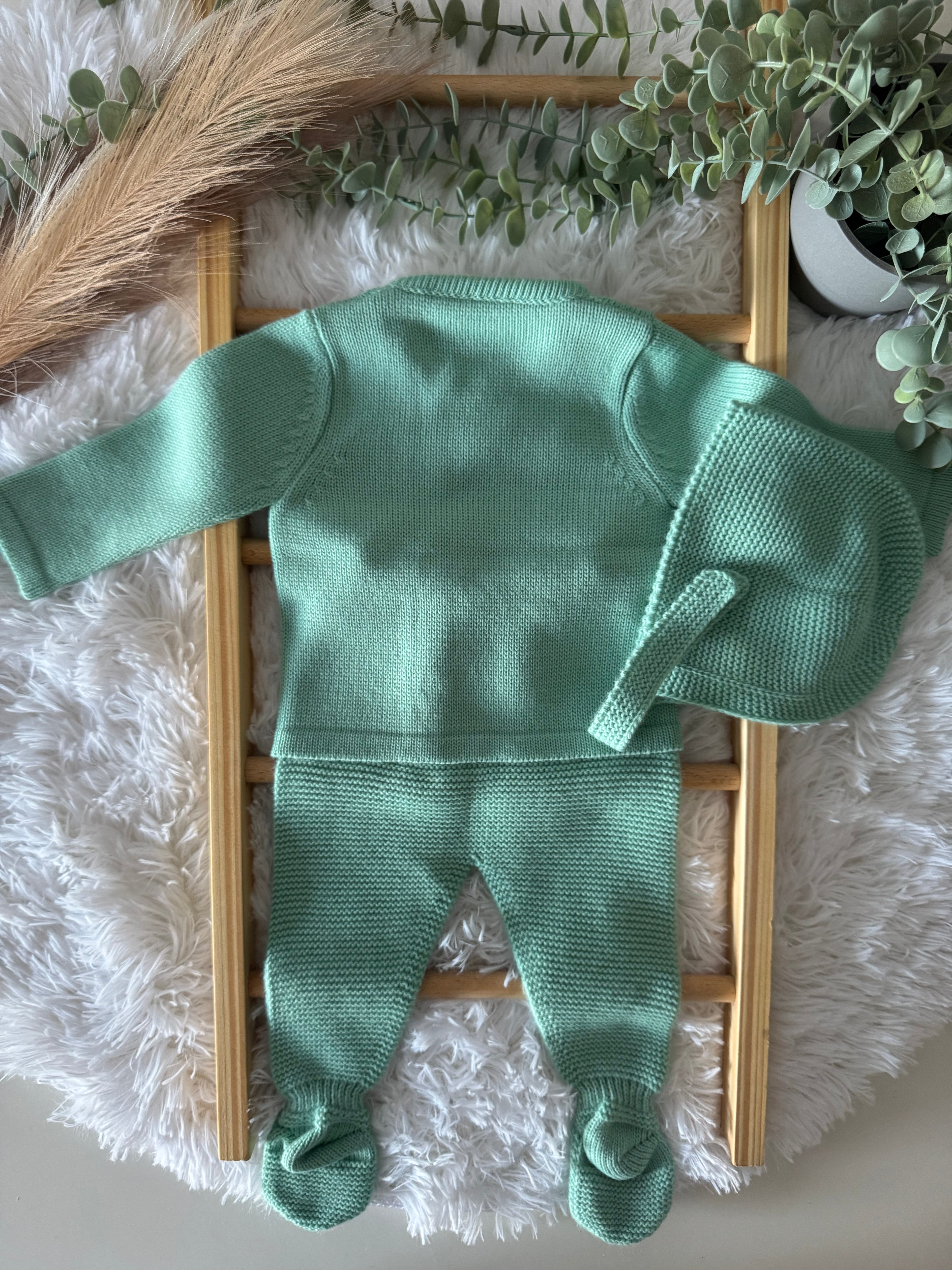 Conjunto de malha verde