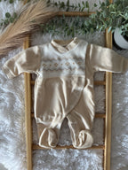 Babygrow areia de veludo