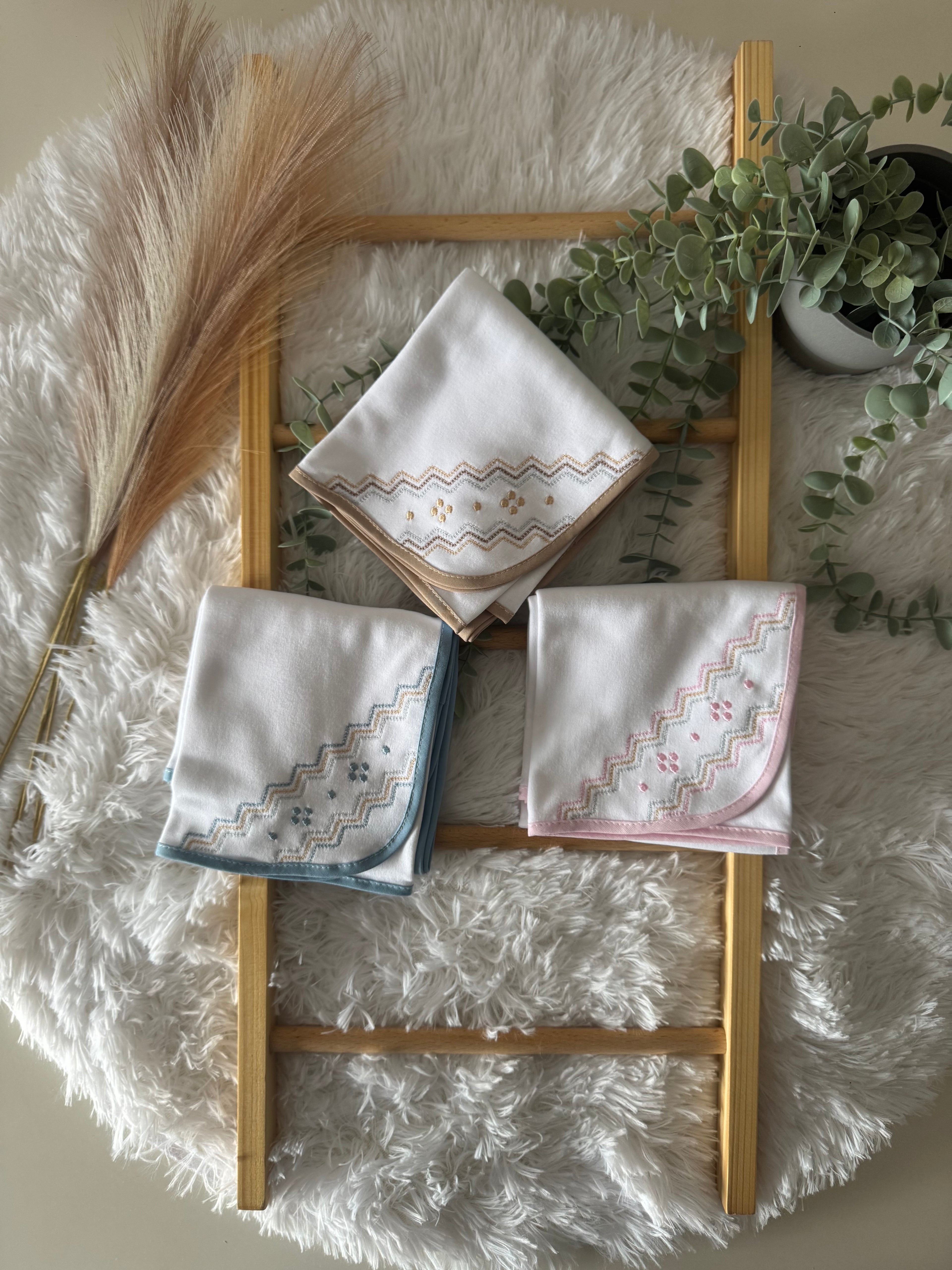 Fraldas de algodão várias cores