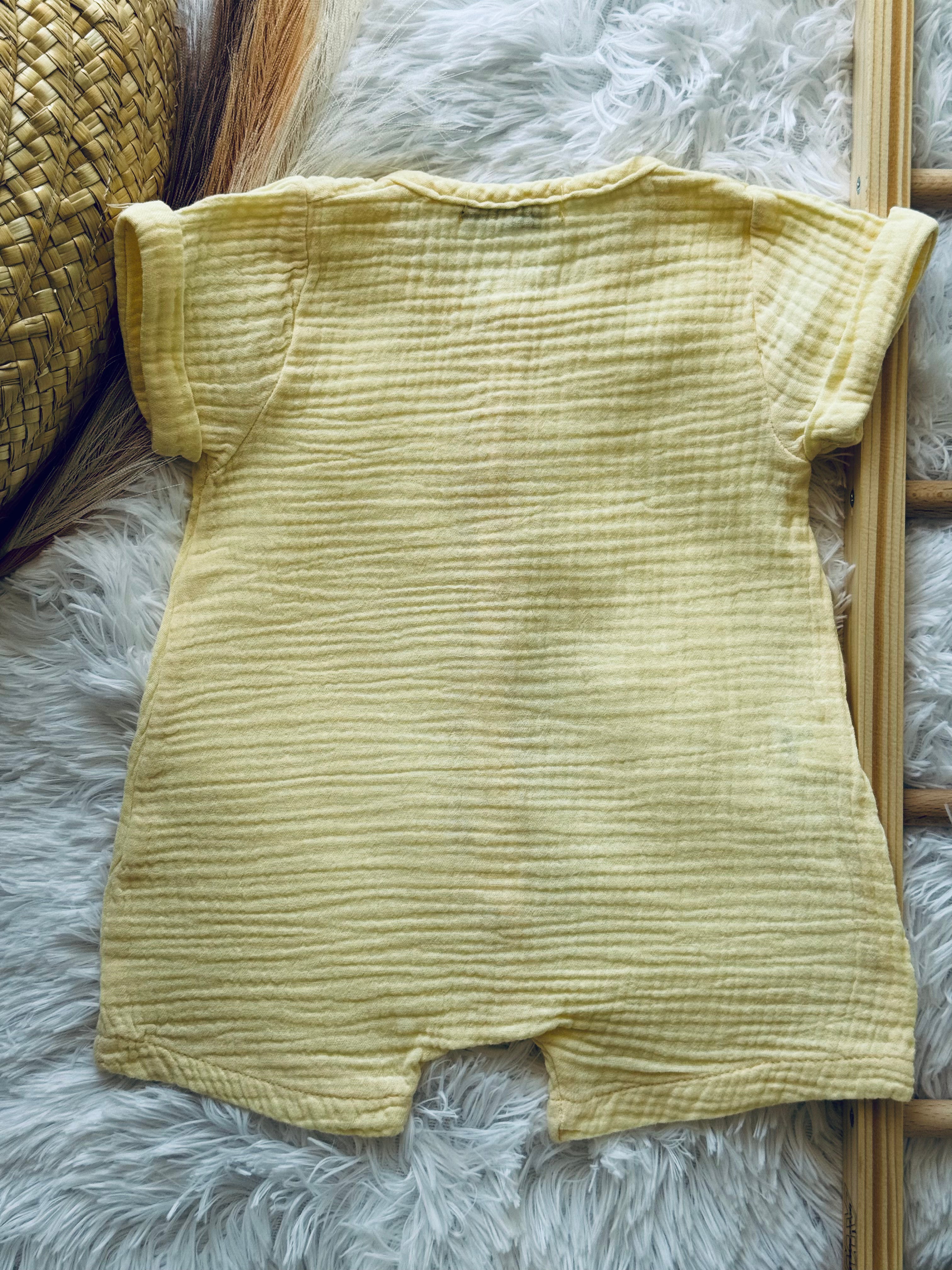 Macacão fluído em musselina da Calamaro