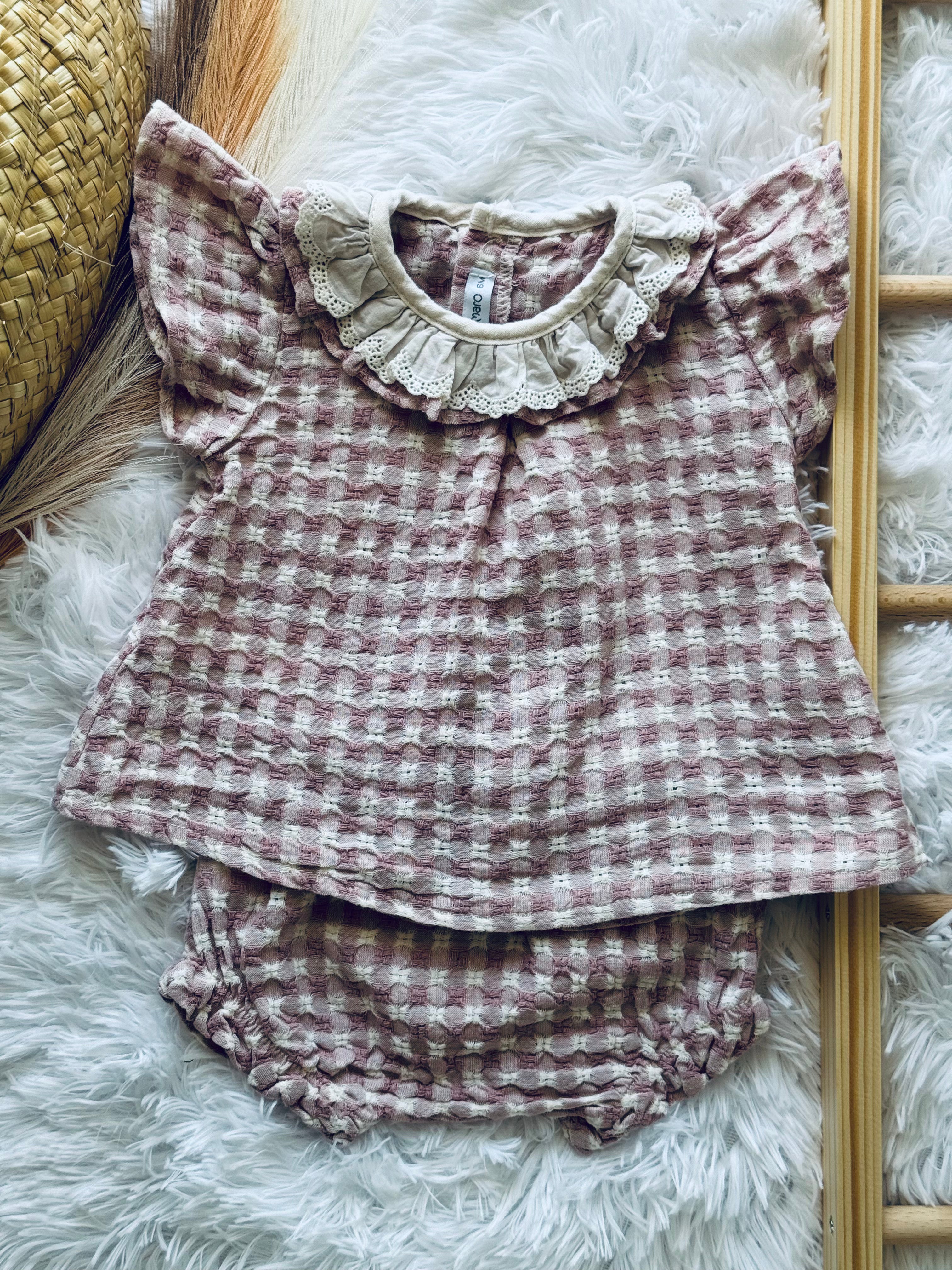 Blusa e Tapa fraldas da Calamaro