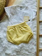 T-shirt e calções da Calamaro