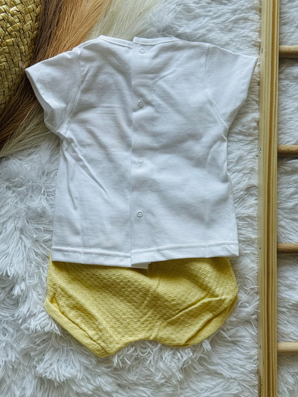 T-shirt e calções da Calamaro