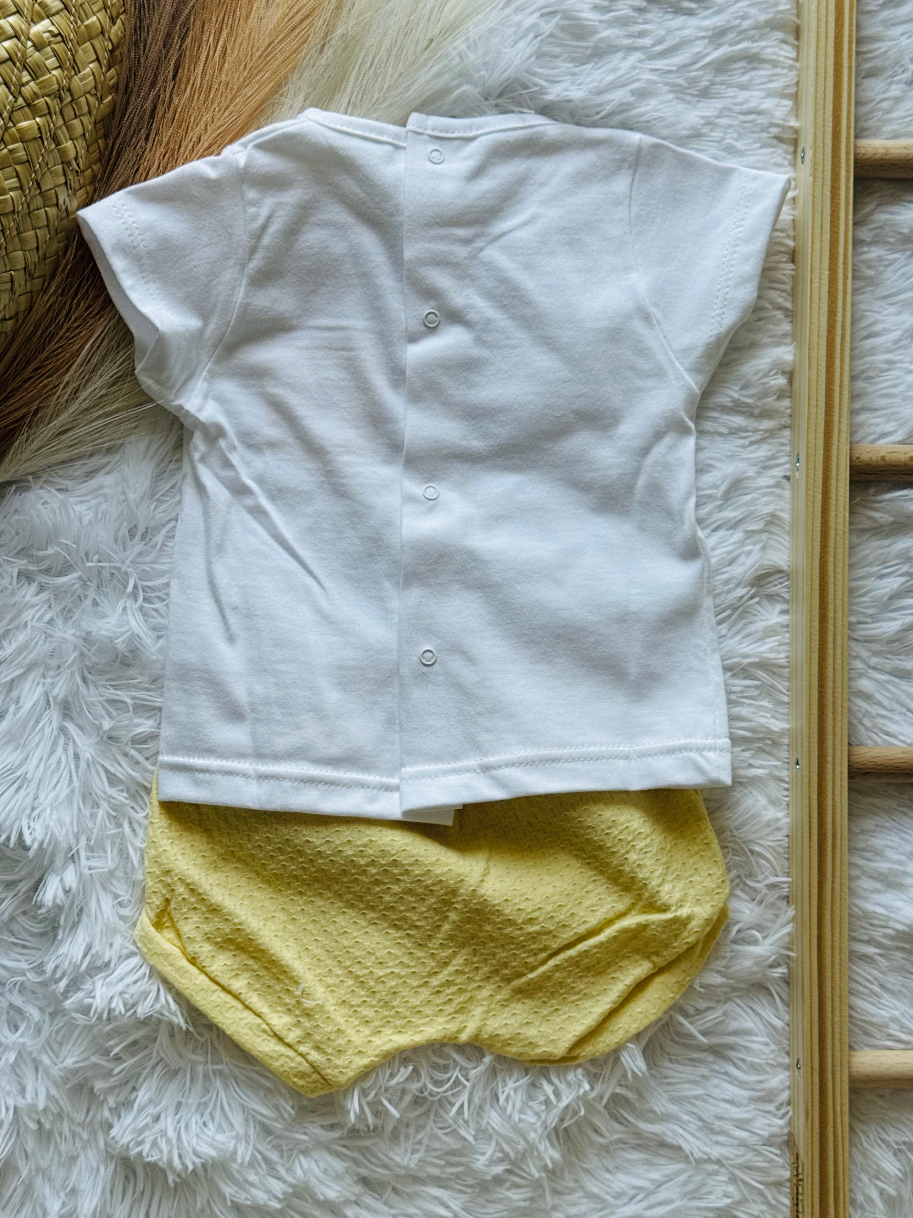 T-shirt e calções da Calamaro