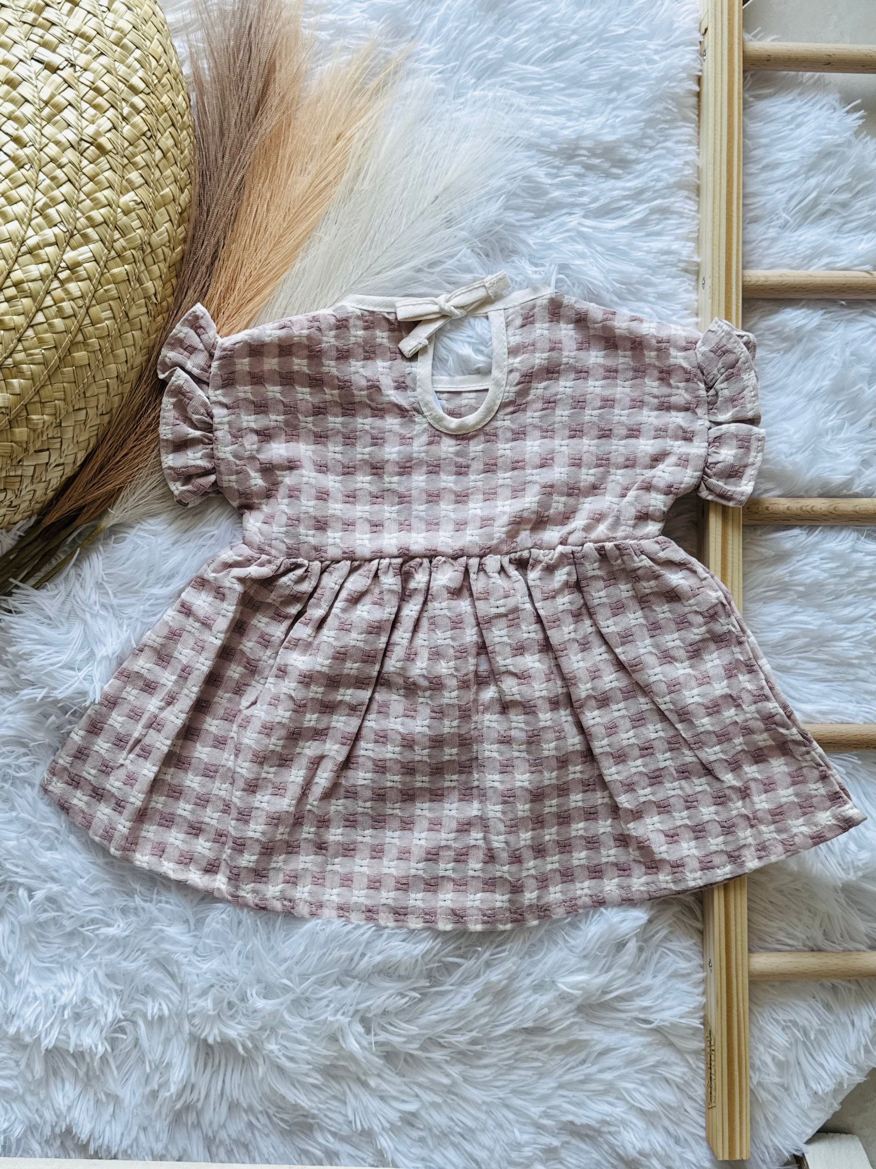 Vestido rosa velho da Calamaro