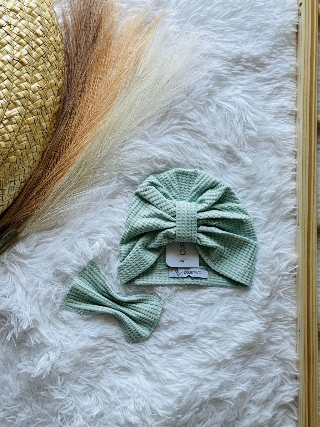 Turbante em algodão da Calamaro