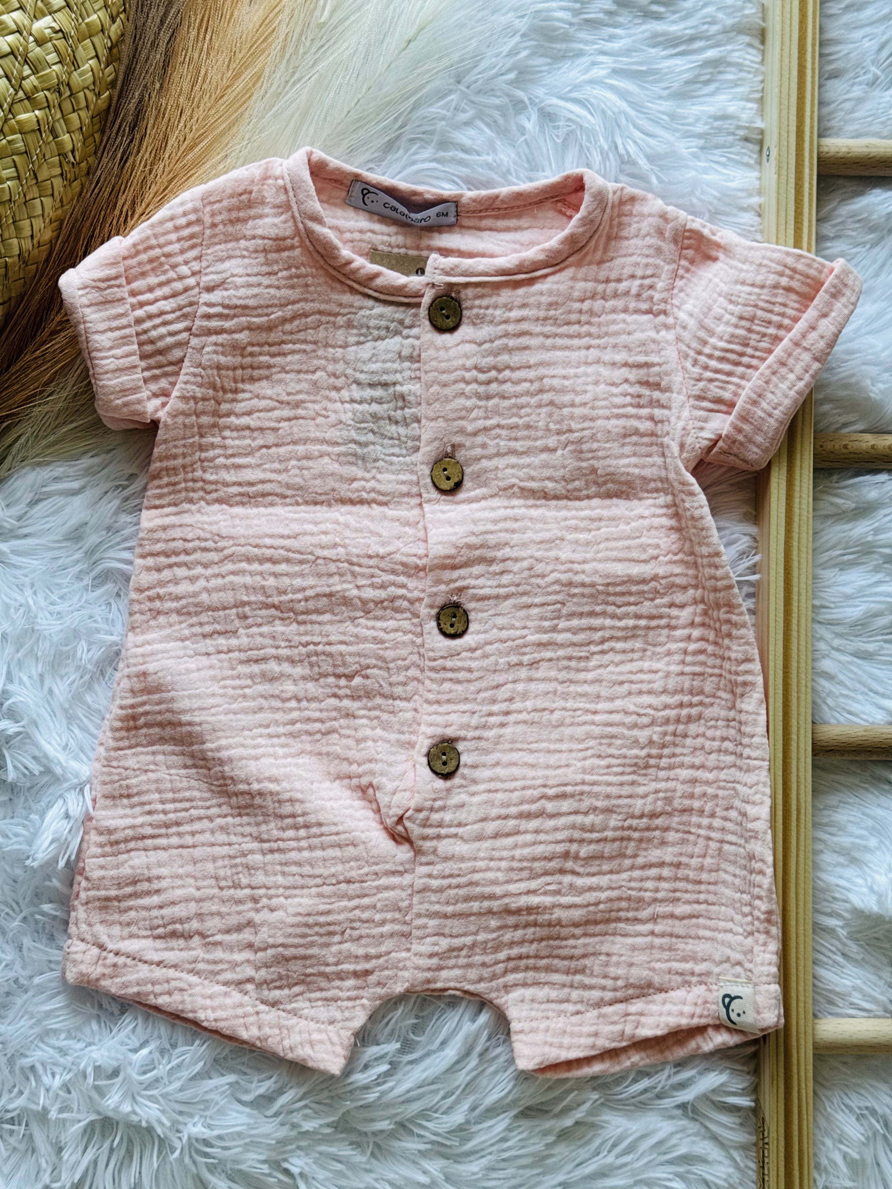 Macacão fluído em musselina da Calamaro