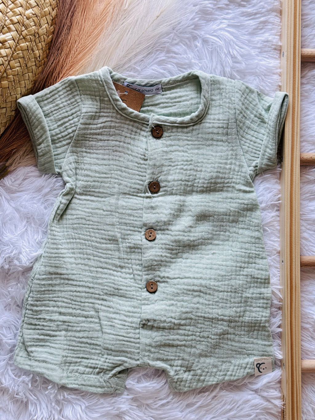 Macacão fluído em musselina da Calamaro