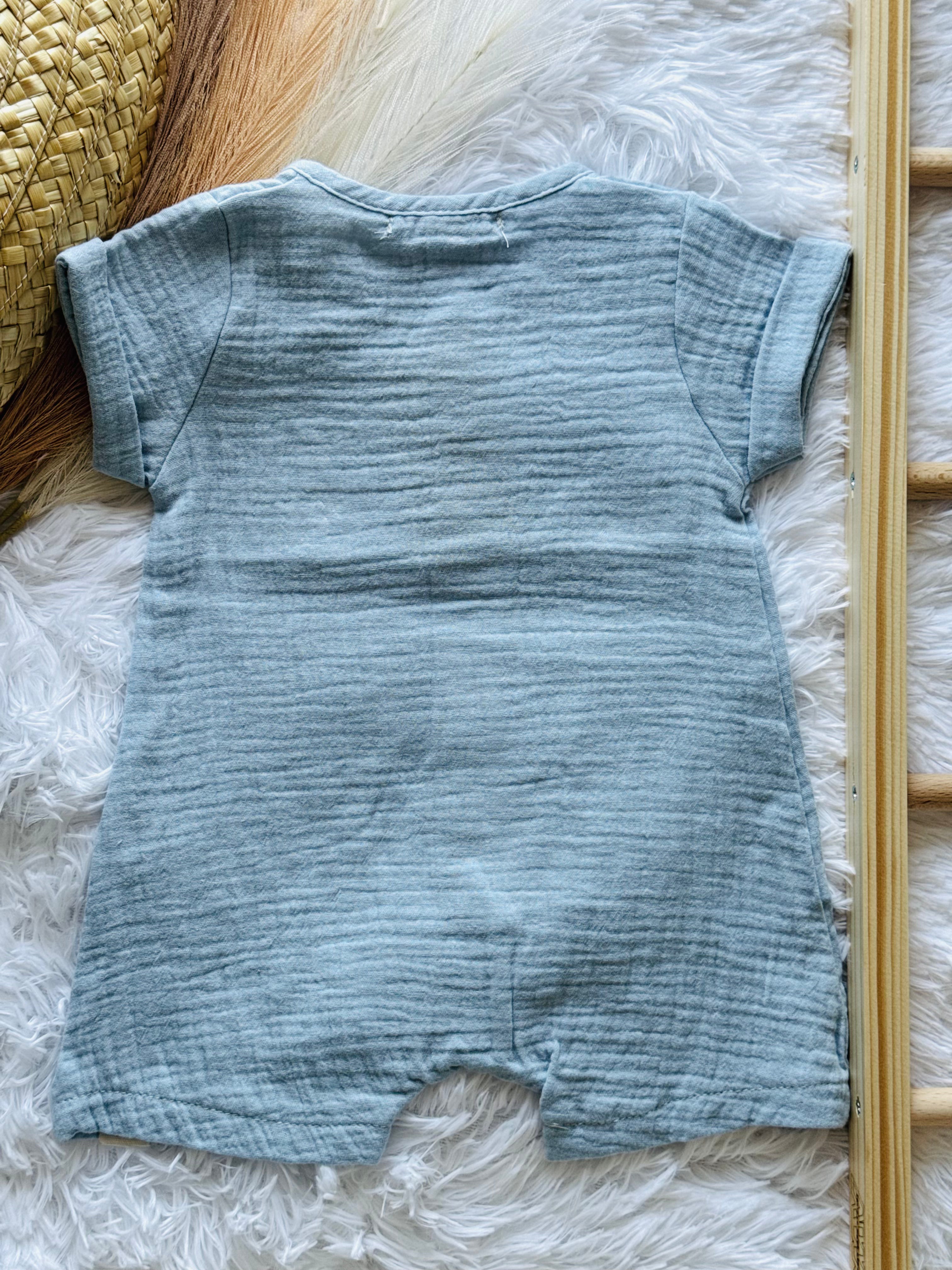 Macacão fluído em musselina da Calamaro