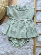 Vestido em musselina da Calamaro