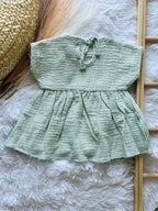 Vestido em musselina da Calamaro