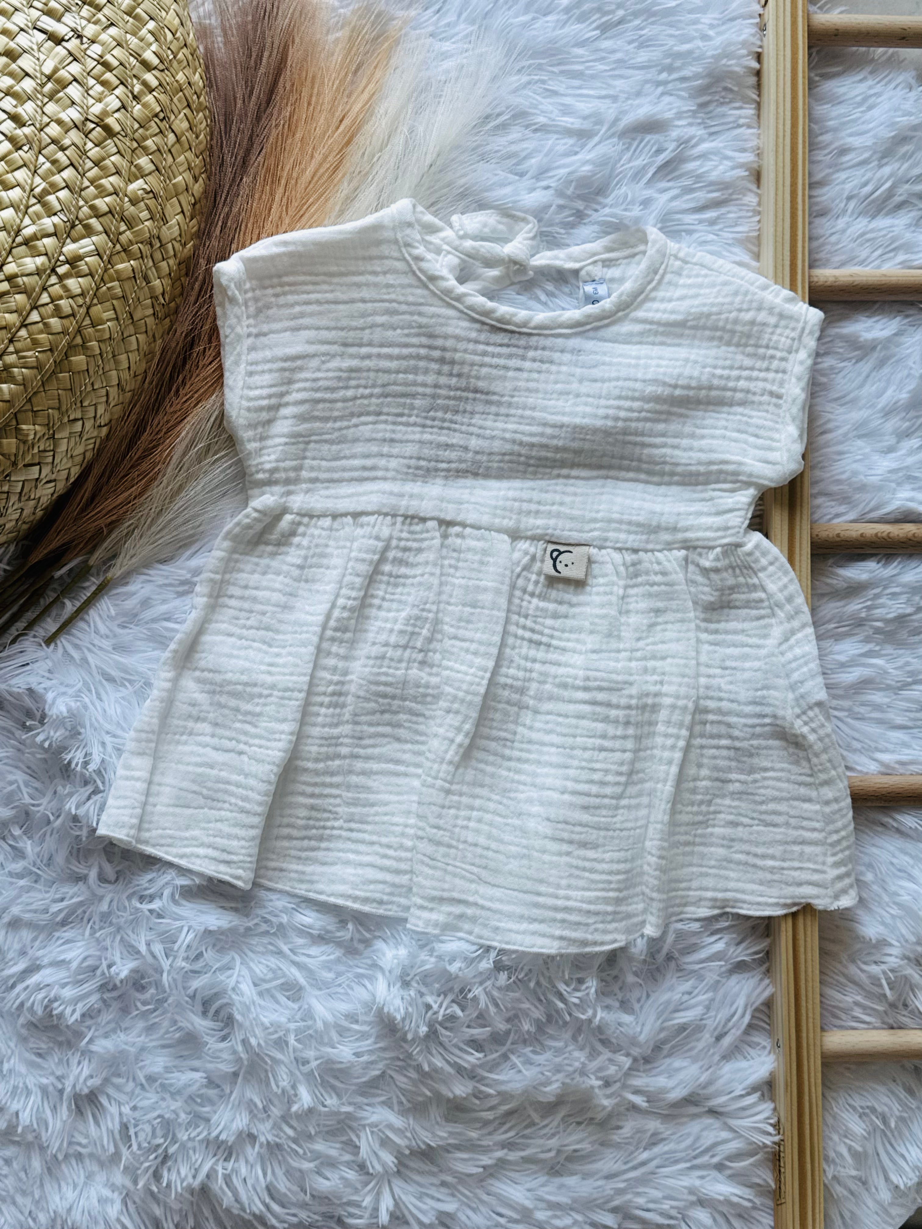 Vestido em musselina da Calamaro