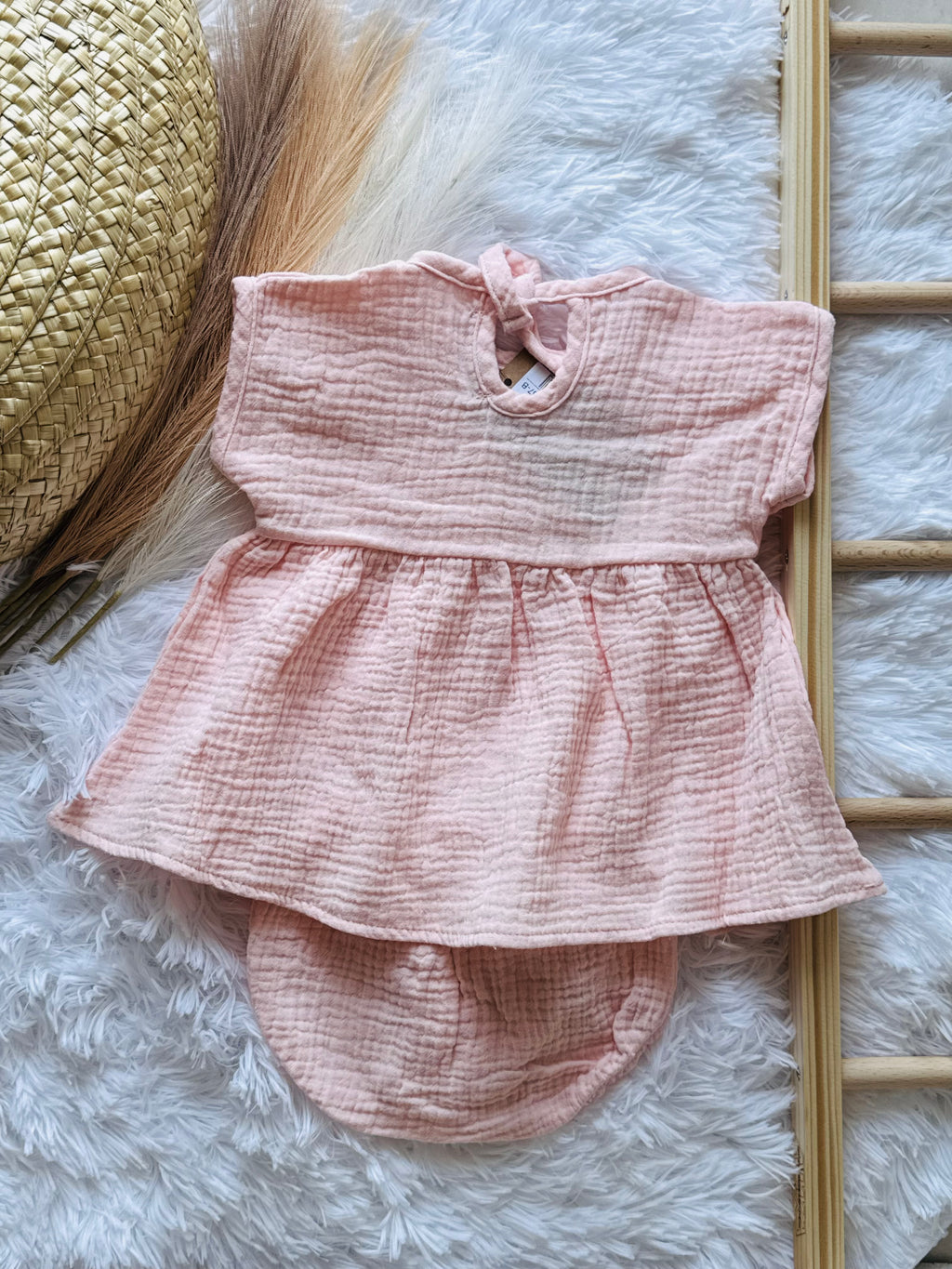 Vestido em musselina da Calamaro