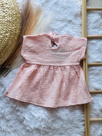 Vestido em musselina da Calamaro