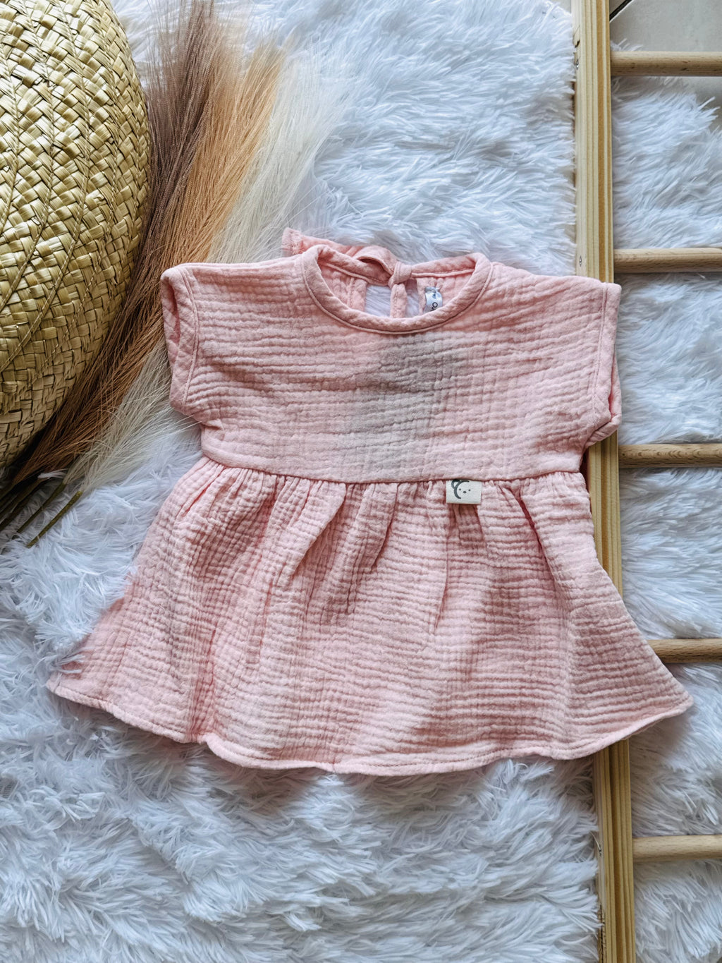 Vestido em musselina da Calamaro