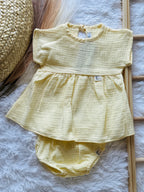 Vestido em musselina da Calamaro