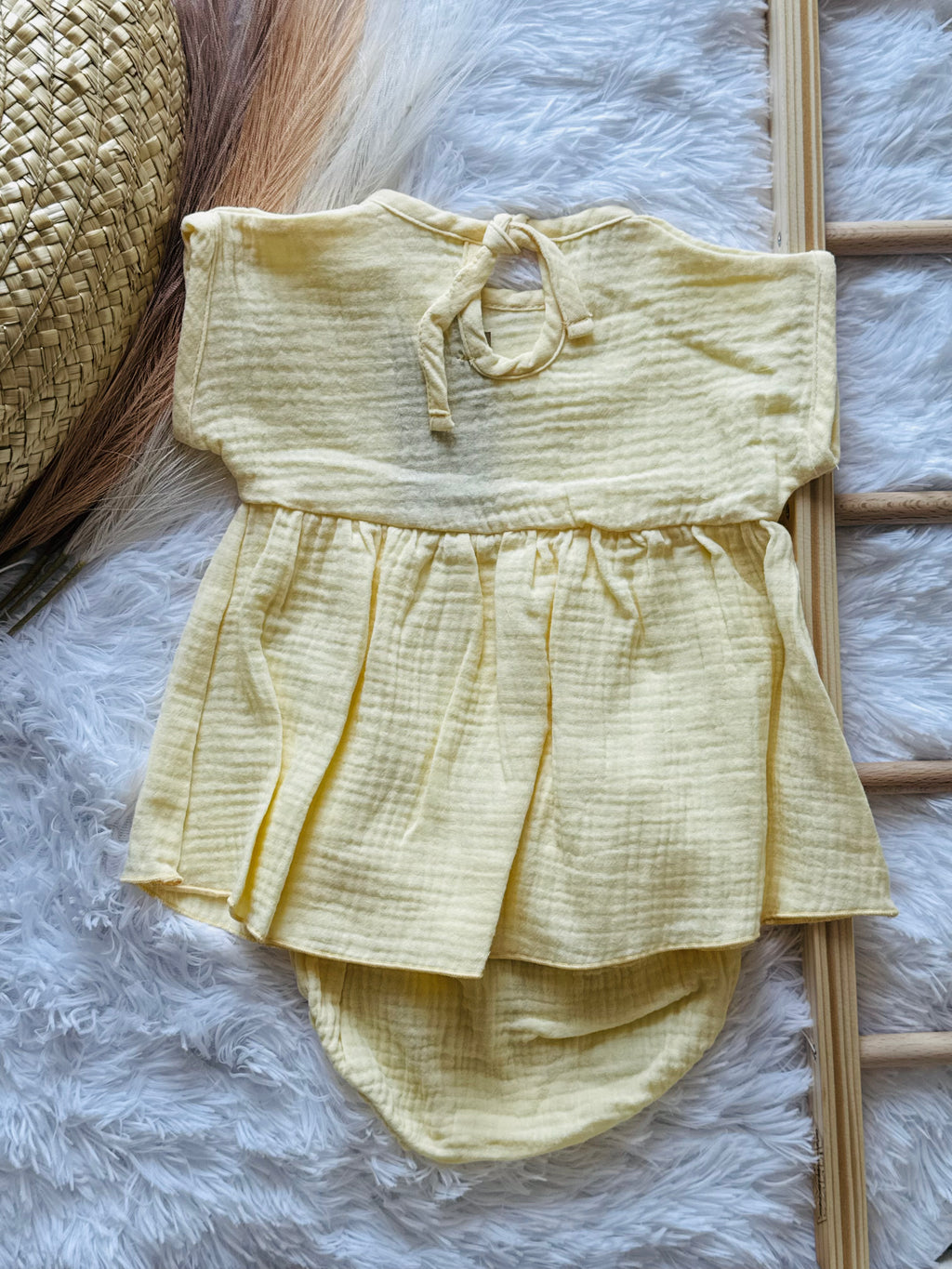 Vestido em musselina da Calamaro