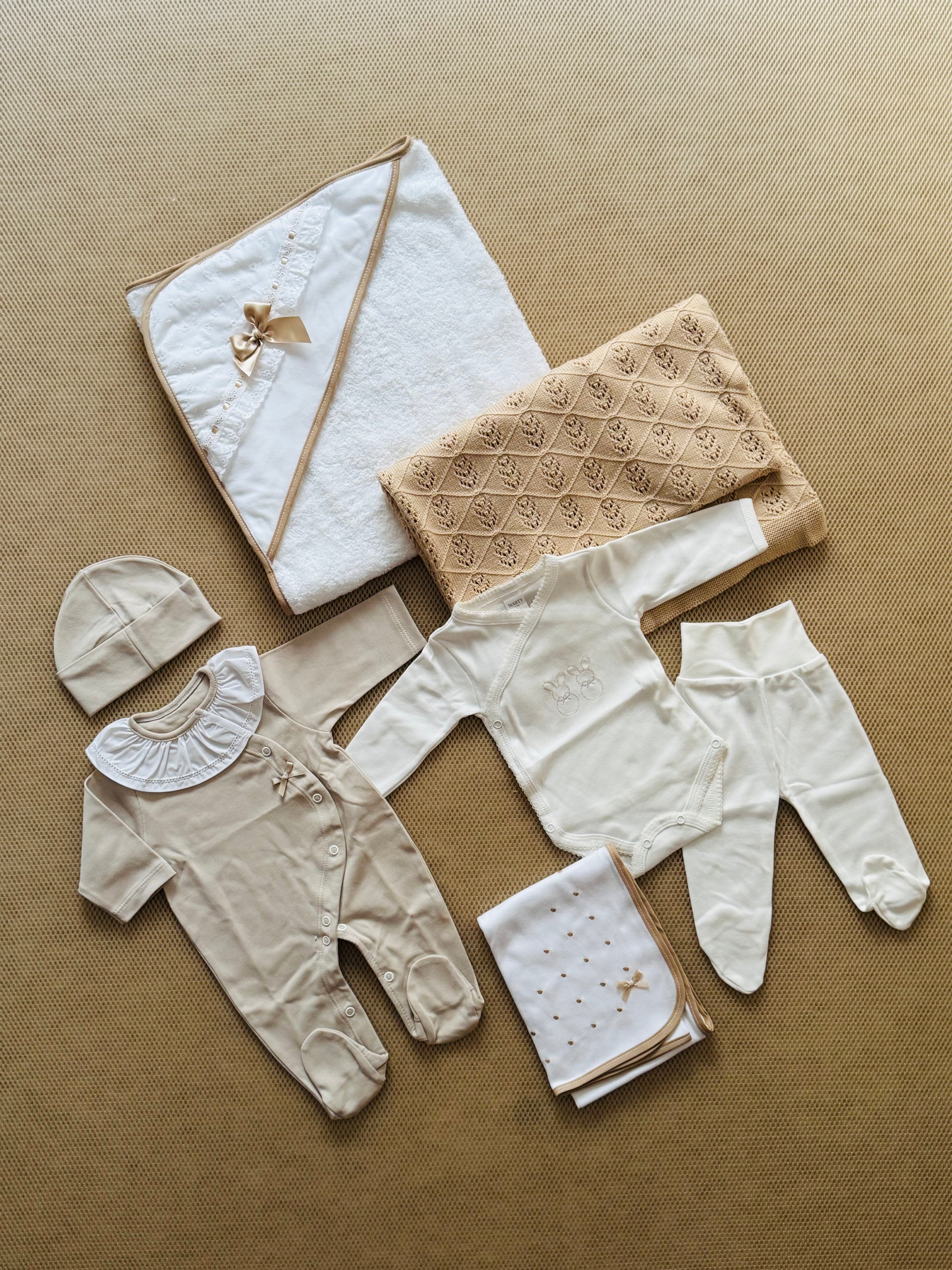 Conjunto de maternidade Bege