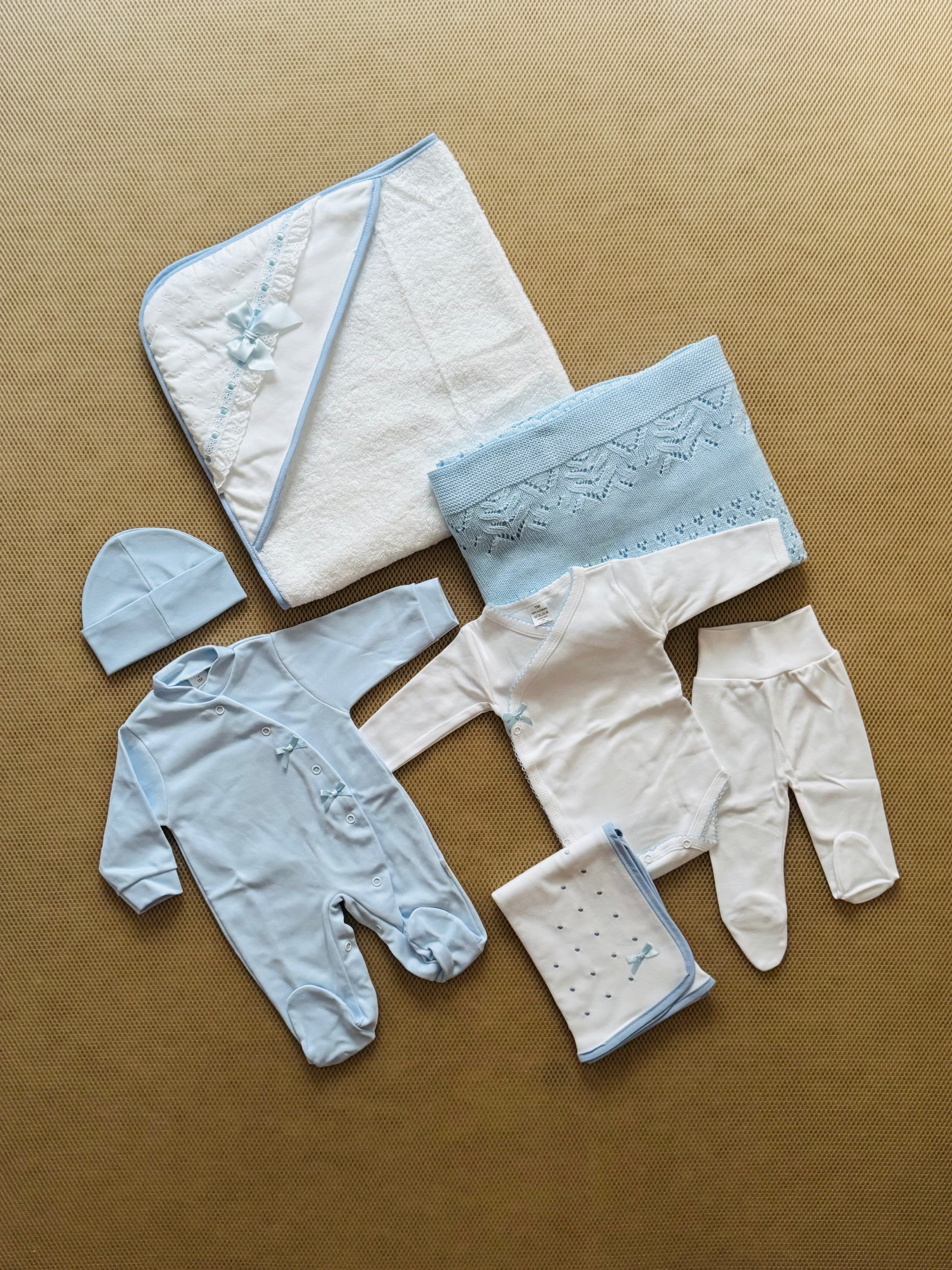 Conjunto de maternidade Azul